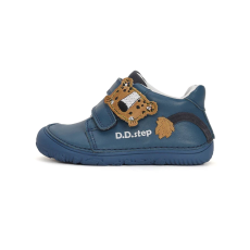 D.D. Step barefoot kék leopárdos zárt cipő - 20