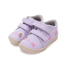 D.D. Step Barefoot vízlepergetős vászoncipő szívecskés, fagyis (26-31 méret) C077-51663B (31)