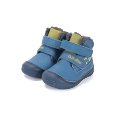 D.D. Step bélelt téli csizma krokodilos Luminous talp (20-25 méret) W082-52462B (20)