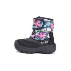 D.D. Step D.D.Step Kislány AQUA-TEX (vízálló) Vízálló cipő - Virágos - Sötétkék - P081-52502C-28