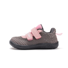 D.D. Step D.D.Step Kislány Barefoot Sportcipő - Barna, rózsaszín - F093-52184A-23