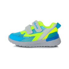 D.D. Step D.D.Step neon sárga kék sportcipő - F061-373A gyerek cipő