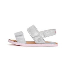D.D. Step - Ezüst-rózsaszín - Barefoot szandál - G076-41539A - 29 gyerek szandál