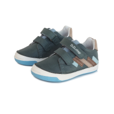 D.D.step – Gyerekcipő – Átmeneti bőrcipő – kék, barna 31 gyerek cipő