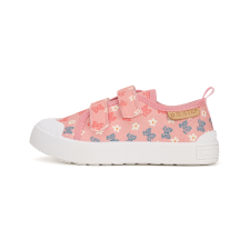 D.D.step - Gyerekcipő - vászoncipő-  rózsaszín- pillangók - 31 gyerek cipő