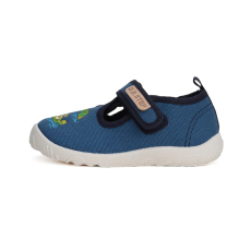 D.D. Step kék krokodilos vászoncipő - CSB-41614A