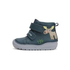 D.D. Step magasszárú zöld rénszarvasos zárt cipő - S071-42933A