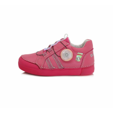 D.D. Step sötét rózsaszín dial to walk bőrcipő -30 gyerek cipő