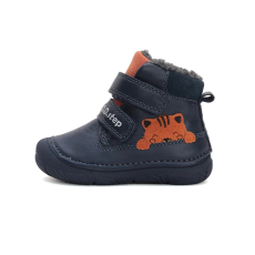 D.D. Step - Sötétkék-narancs mackós bokacsizma - W082-42774B - 28