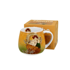  D.G.59403 Porcelánbögre 430ml,dobozban, Mucha:Topáz bögrék, csészék