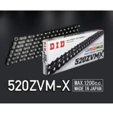 D.I.D 520ZVM-X X-gyűrűs meghajtólánc 520 egyéb motorkerékpár alkatrész