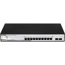 D-Link 10 portos POE Ethernet Switch (DGS-1210-10P/E) (DGS-1210-10P/E) hub és switch