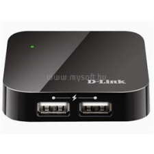 D-Link 4-Port USB 2.0 Hub (DUB-H4/E) asztali számítógép kellék
