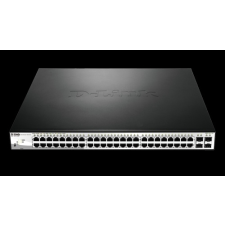 D -Link 52-Port PoE Gigabit Smart Switch 370W PoE hub és switch
