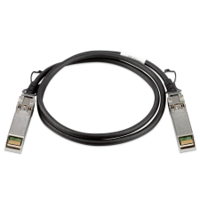 D-Link DEM-CB100QXS QSFP+ DAC kábel 1m - Fekete kábel és adapter