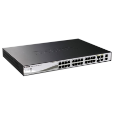 D-Link DGS-1210-28 24-port 10/100/1000 Base-T port with 4 x 1000Base-T /SFP ports egyéb hálózati eszköz