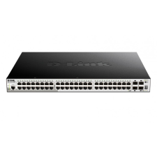 D-Link DGS-1510-52XMP 38 Port Industry Standard CLI with 10G SFP+ stacking hub és switch