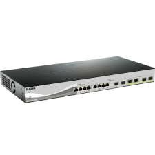 D-Link DXS-1210-12TC 12-Port 10GBASE-T Web Smart Switch including 2 SFP (DXS-1210-12TC) hub és switch