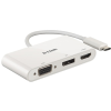 D-Link HUB 3Port D-Link DUB-V310 DisplayPort HDMI VGA 4K passiv White (DUB-V310)