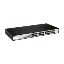 D-Link NET D-LINK DGS-1210-24 24x1000Mbps Switch/4SFP smart hub és switch