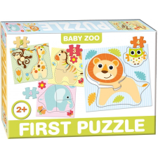 D-Toys &amp; Games First Puzzle kirakós játék baby zoo téma puzzle, kirakós