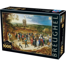 D-Toys Puzzle 1000 Brueghel, Házassági menet puzzle, kirakós