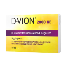 D-Vion D3 2000NE kapszula (60db) 60x vitamin és táplálékkiegészítő