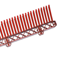  Dachler Fésűs Ereszszellőző elem téglavörös építőanyag