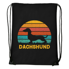 Dachshund02 - Sport táska fekete kézitáska és bőrönd