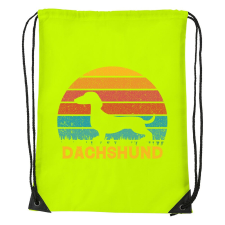  Dachshund02 - Sport táska sárga kézitáska és bőrönd