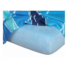 Dadka Terry sheet light blue 90×200×15 cm (02117A-SV_MODRA-A) lakástextília