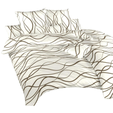 Dadka Waves brown on banana 140 × 200 cm (8596132103020) lakástextília