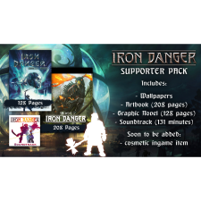 Daedalic Entertainment Iron Danger - Supporter Pack DLC (PC - Steam elektronikus játék licensz) videójáték