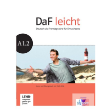 Daf Leicht A1.2 Kurs-Und Übungsbuch Mit Dvd-Rom idegen nyelvű könyv