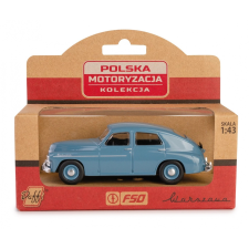 Daffi PRL Kollekció Warszawa M20 gyűjthető kisautó 1:43 - Szürke (K-590) autópálya és játékautó