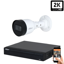 Dahua 1 biztonsági kamerás IP kamera rendszer 4MP megfigyelő kamera