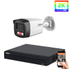 Dahua 1 biztonsági kamerás IP kamera rendszer 4MP színes éjszakai képpel (DAHUA-IP-4MP-TL1-01)