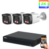Dahua 3 biztonsági kamerás IP kamera rendszer 4MP színes éjszakai képpel (DAHUA-IP-4MP-TL1-03)
