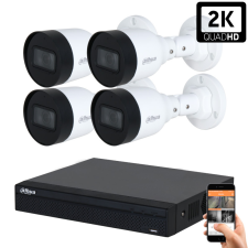 Dahua 4 biztonsági kamerás IP kamera rendszer 5MP (DAHUA-IP-5MP-S1-04) megfigyelő kamera