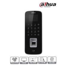 Dahua ASI1212D beléptető vezérlő, LCD kijelző, Mifare(13,56MHz)+kód+ujjlenyomat, RS-485/Wiegand/RJ45, I/O, IP65 biztonságtechnikai eszköz