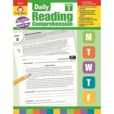  Daily Reading Comprehension, Grade 7 – Evan-Moor Educational Publishers idegen nyelvű könyv