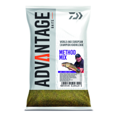  Daiwa Advantage Baits Feeder Fishing Groundbait Method Mix 1kg etetőanyag (13300-004) Ponty, Keszeg bojli, aroma