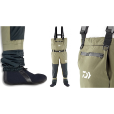 Daiwa D-Vec Breathable Waders melles gázlónadrág Prémium 43-as (18515-443) horgászkiegészítő