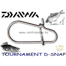  Daiwa Tournament D-Snap Gyorskapocs Medium 10Db (16512-001) horgászkiegészítő