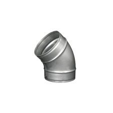 dalap Fém légcsatorna könyök idom 45° - Ø 100 mm hűtés, fűtés szerelvény