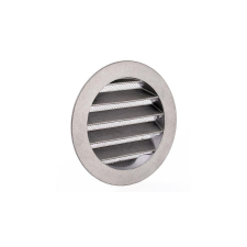 dalap Fém szellőzőrács rovarhálóval 80 mm hűtés, fűtés szerelvény