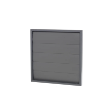 dalap Gravitációs szellőzőrács 290x290 mm, szürke hűtés, fűtés szerelvény