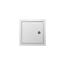 dalap Zárható fém szervizajtó 200x200 mm fehér hűtés, fűtés szerelvény