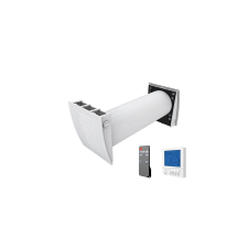 dalap ZEPHIR SIMPLE egy helyiséges hővisszanyerő távirányítóval és fali vezérléssel hűtés, fűtés szerelvény