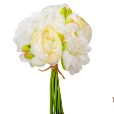  Dália,boglárka kötet 7 virágos 27cm dekorációs kellék